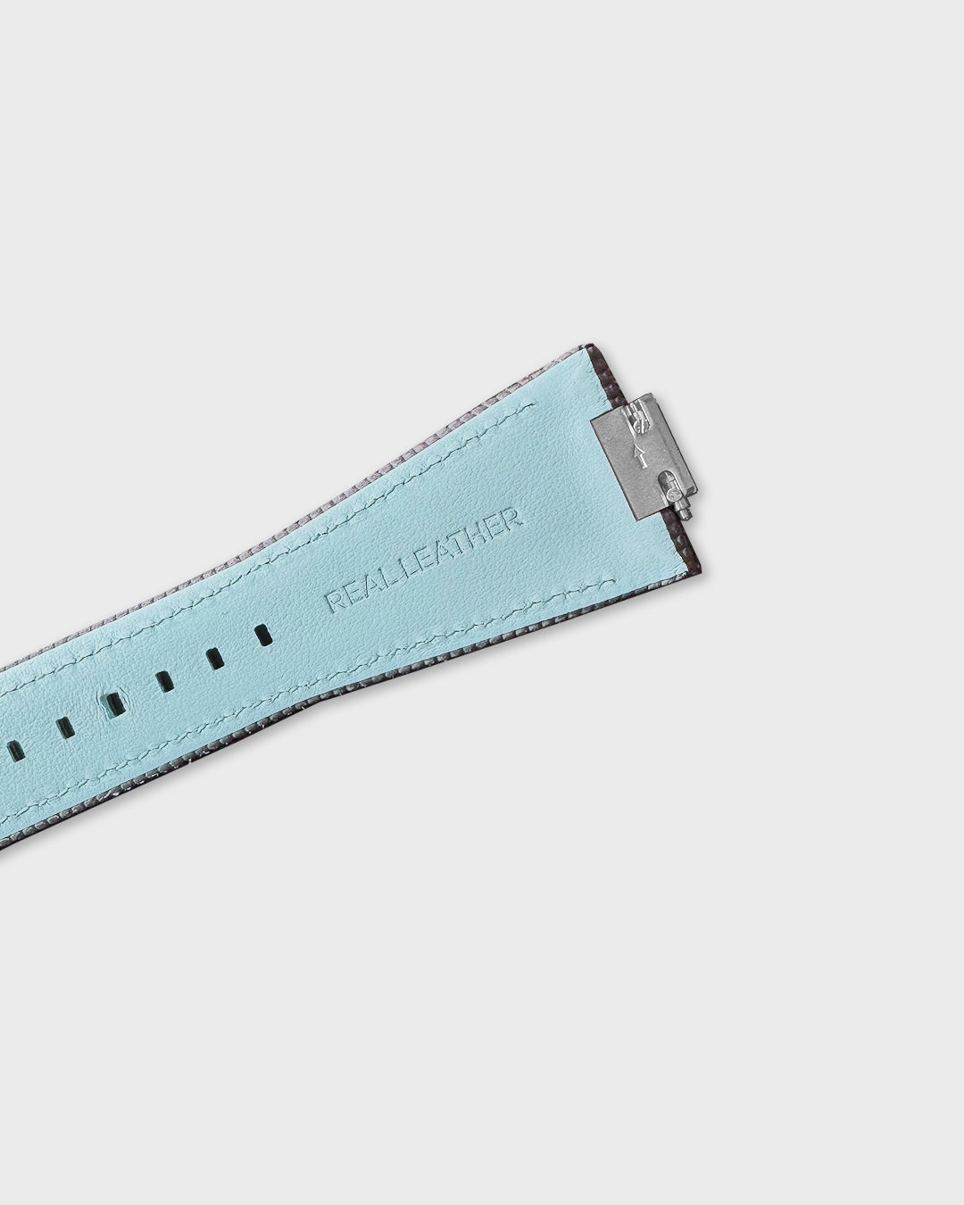 Shadow grid - Tiffany__ , Tissot PRX 40mm Tiffany Leather Strap by HELLO