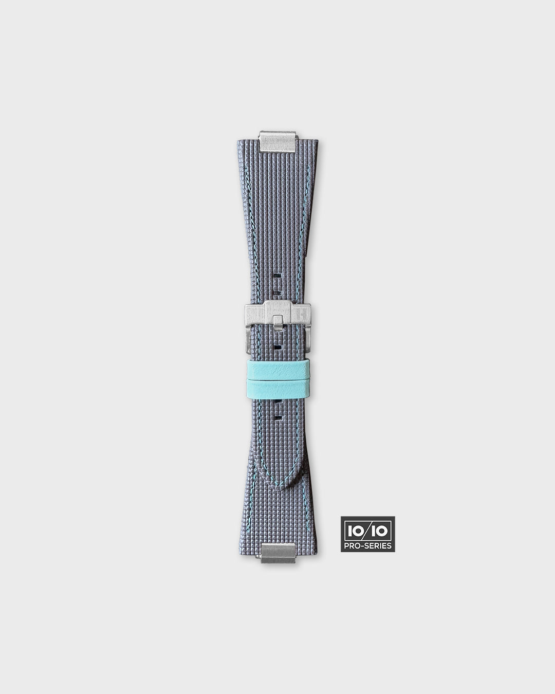 Shadow grid - Tiffany__ , Tissot PRX Leather Strap for 40mm